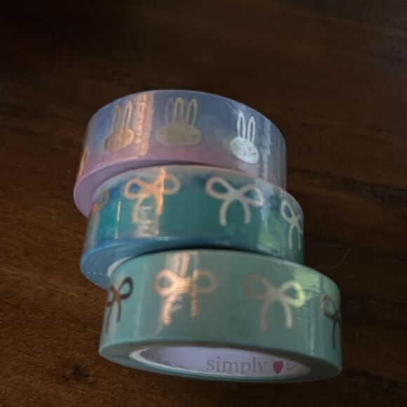 Simply Gilded 16 NEW Washi tapes Different colors and sizes - Picture 7 of 10